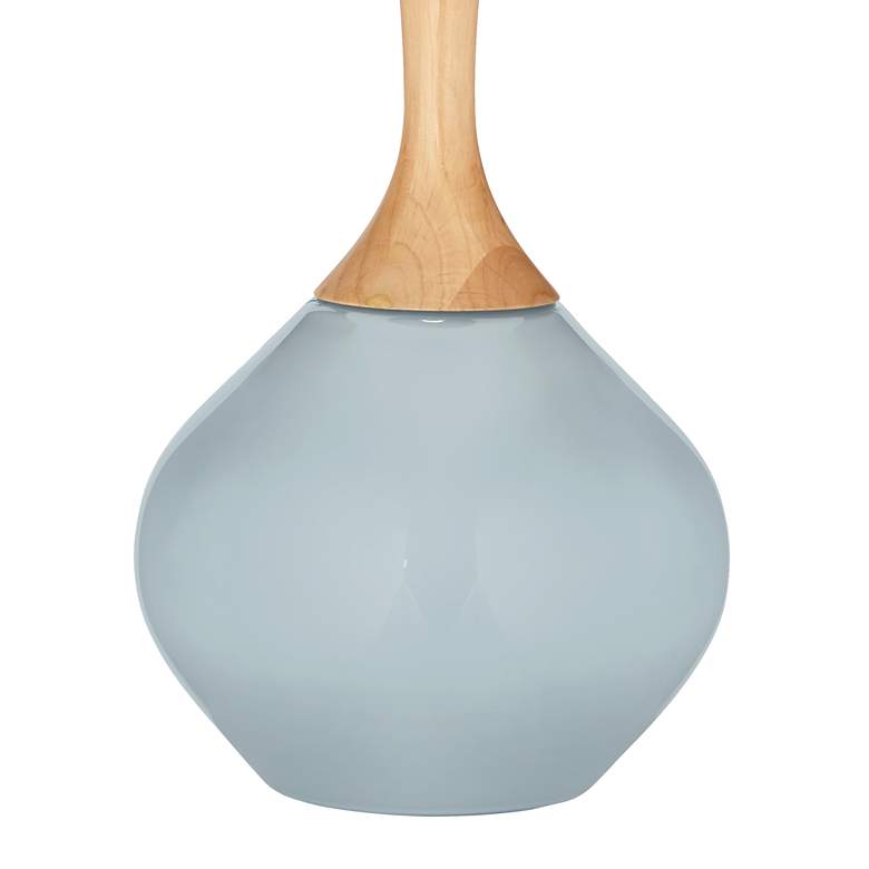 Image 4 Color Plus Wexler 31" White Shade Take Five Blue Table Lamp more views