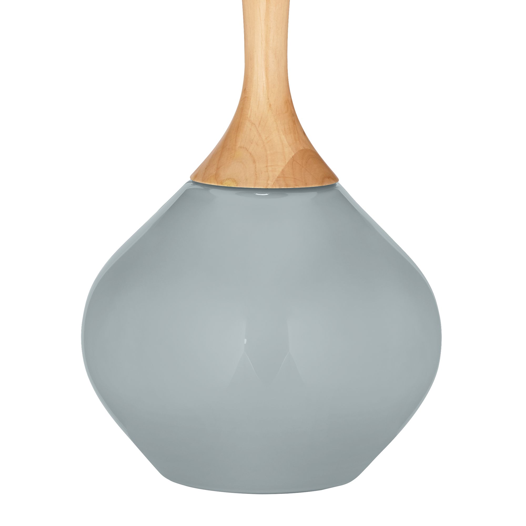 Image 4 Color Plus Wexler 31" White Shade Uncertain Gray Modern Table Lamp more views