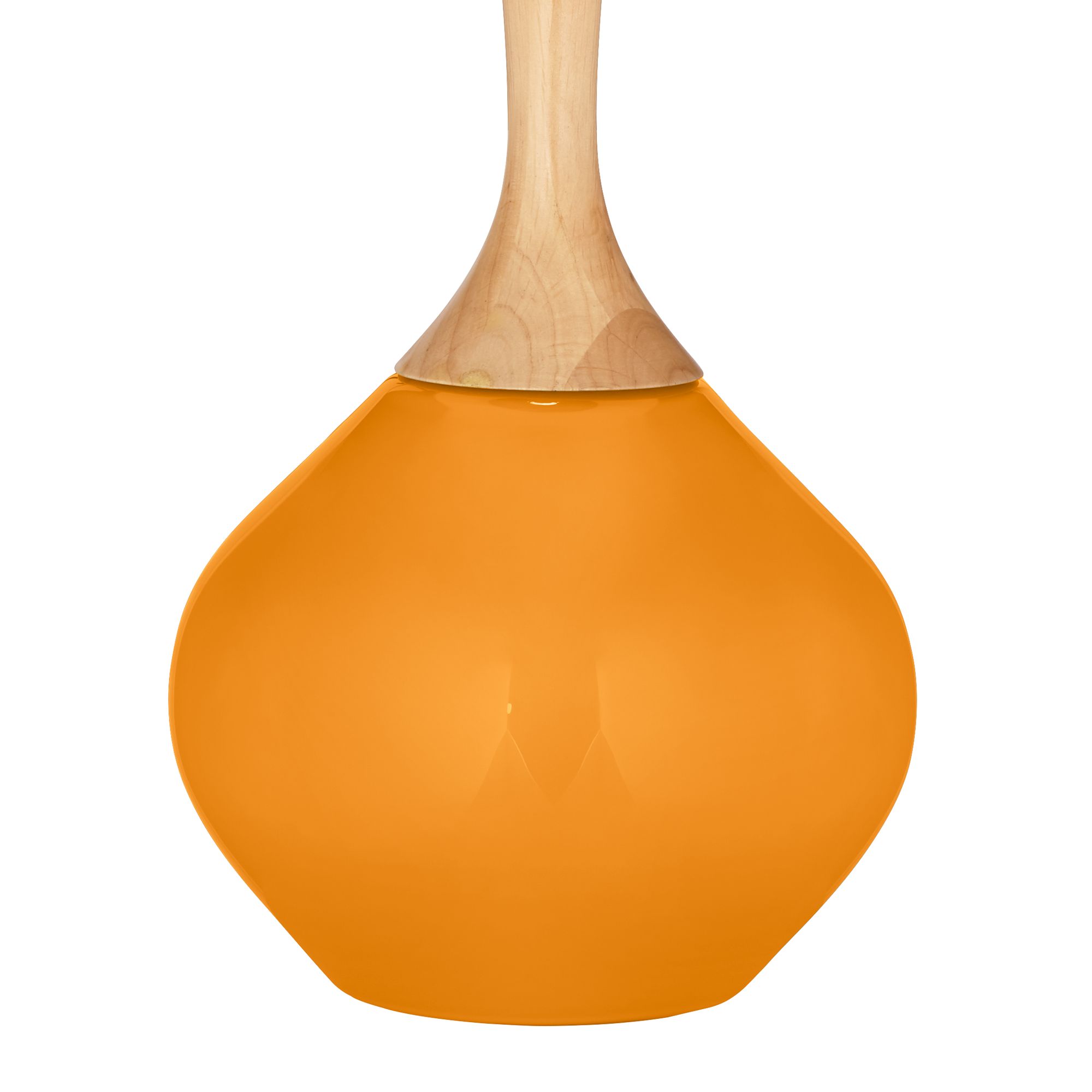 Image 4 Color Plus Wexler 31" White Shade with Carnival Orange Table Lamp more views