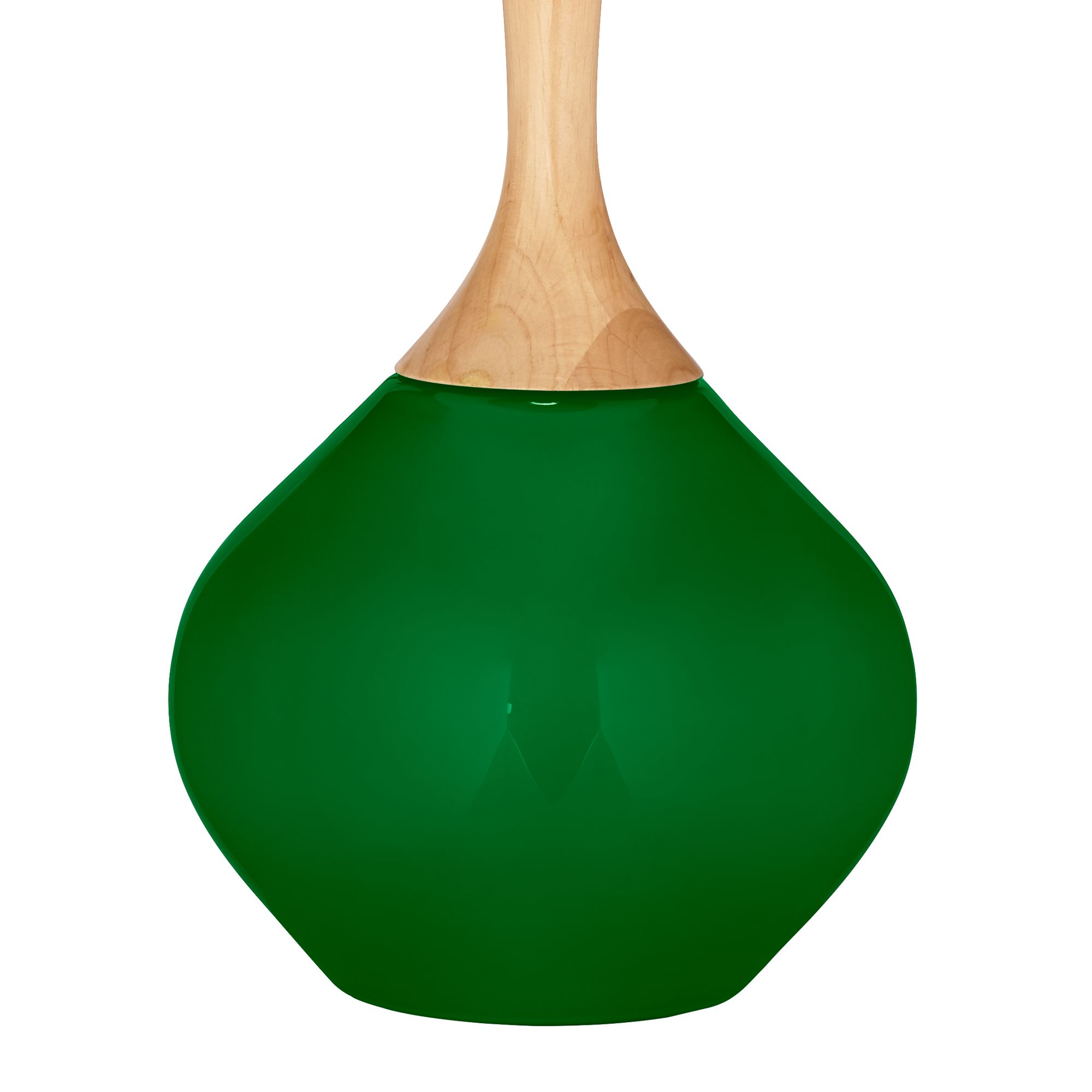 Image 4 Color Plus Wexler 31" White Shade with Envy Green Table Lamp more views