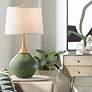 Color Plus Wexler Secret Garden Green Modern Table Lamp
