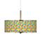 Color Sprint Giclee Glow 16" Wide Pendant Light
