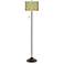 Color Sprint Giclee Glow Bronze Club Floor Lamp