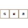1_Color Squares I 21"W x 21"H Framed Art Set of 3