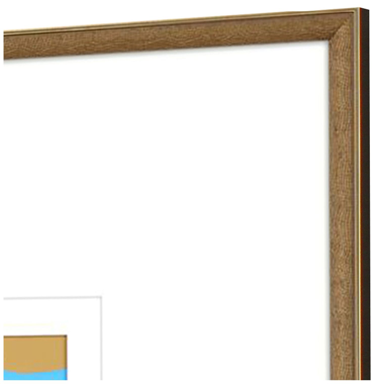 Image 3 Color Squares II 21"W x 21"H Framed Art Set of 3 more views