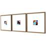 2_Color Squares III 21"W x 21"H Framed Art Set of 3 more views