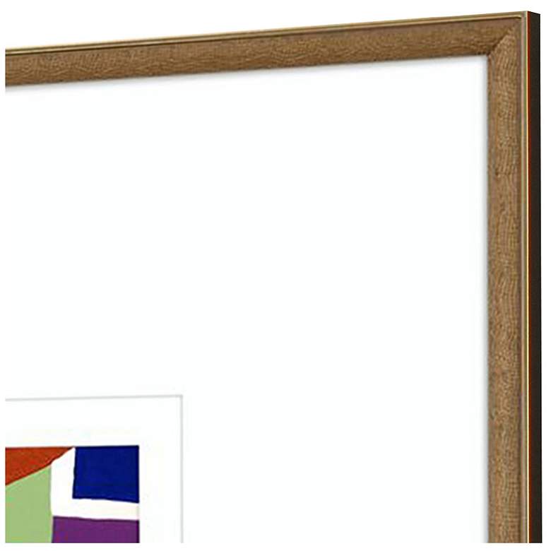 Image 3 Color Squares III 21"W x 21"H Framed Art Set of 3 more views
