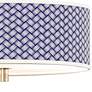 Color Weave Giclee 14" Wide Ceiling Light