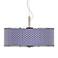 Color Weave Giclee Glow 20" Wide Pendant Light