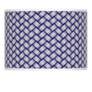Color Weave Purple Blue Giclee Glow Modern Lamp Shade 13.5x13.5x10 (Spider)