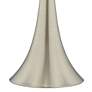 Color Weave Trish Brushed Nickel Touch Table Lamps Set of 2