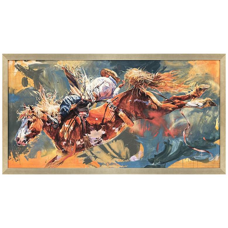 Image 1 Colorado Heat 51"W x 27"H Framed Art