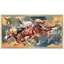 1_Colorado Heat 51"W x 27"H Framed Art
