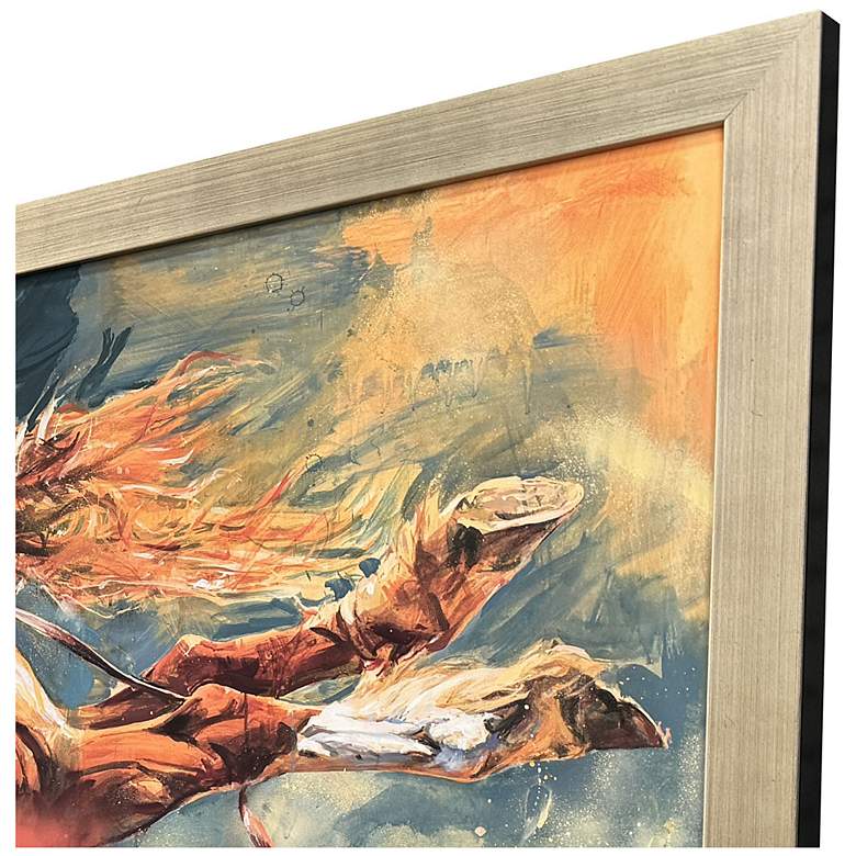 Image 3 Colorado Heat 51"W x 27"H Framed Art more views