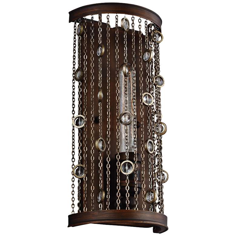 Image 1 Colorado Springs 14" High Chestnut Bronze Wall Sconce