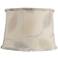 Colored Leaf Dot Embroidered Drum Shade 14x16x11 (Spider)