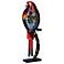 Colored Parrot Figurine Fan