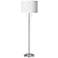 Colored Terrazzo Giclee Brushed Nickel Garth Floor Lamp