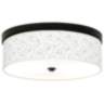 Colored Terrazzo Giclee Energy Efficient Bronze Ceiling Light