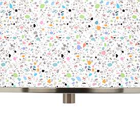 Image2 of Colored Terrazzo Giclee Glow 16" Wide Pendant Light more views