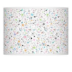 Image1 of Colored Terrazzo Giclee Lamp Shade 13.5x13.5x10 (Spider)