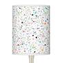 Colored Terrazzo Giclee Modern Droplet Table Lamp