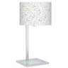 Colored Terrazzo Glass Inset Table Lamp