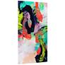 Thumbnail4 of Colorful 72" Wide Free Floating Tempered Glass Wall Art more views