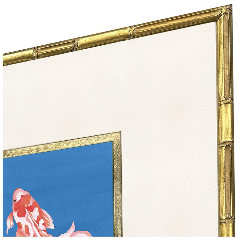 Image 4 Colorful Koi 23"W x 23"H Framed Art - Set of 4 more views