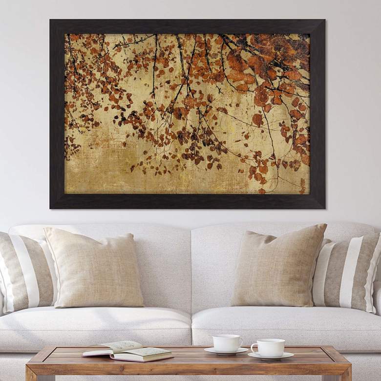 Image 1 Colorful Season 50 inch Wide Framed Giclee Wall Art