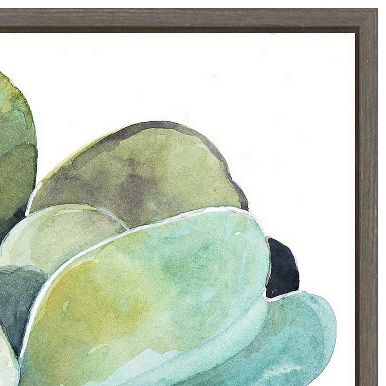Image 3 Colorful Succulent III 16" Square Framed Wall Art more views