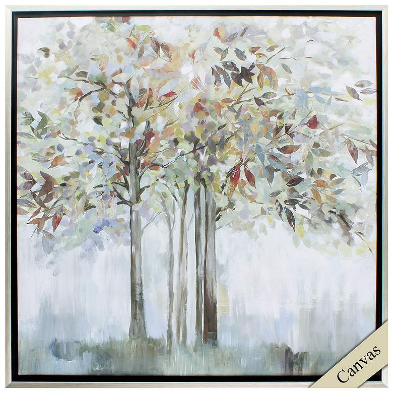 Image 1 Colorful Tree 30"W x 30"H Canvas