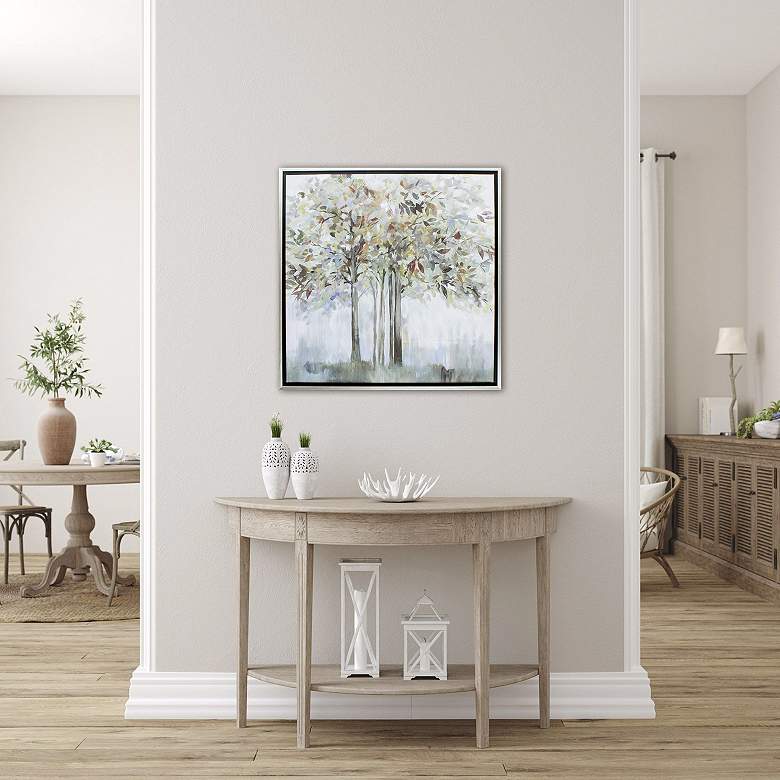 Image 2 Colorful Tree 30"W x 30"H Canvas more views