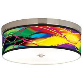 Image1 of Colors in Motion Light Giclee Energy Efficient Ceiling Light