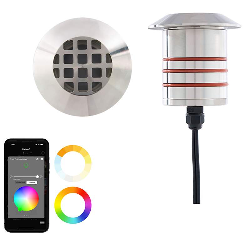 Image 3 Colorscaping 3.75"x2.94" Path Light 1-Light Stainless Steel more views