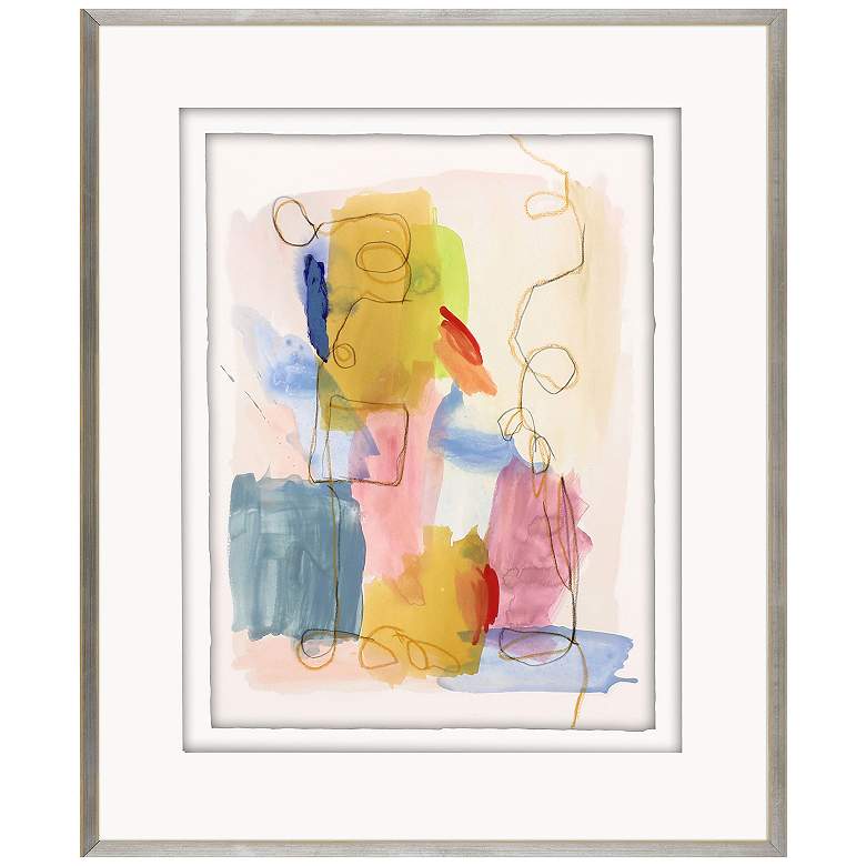 Image 1 Colorways I 31"W x 37"H Framed Art