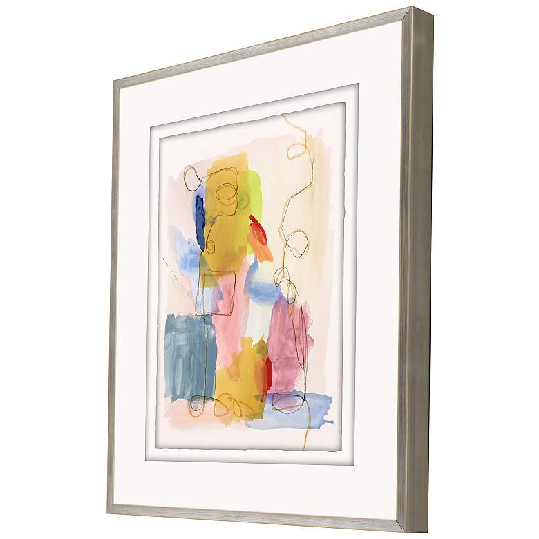 Image 2 Colorways I 31"W x 37"H Framed Art more views