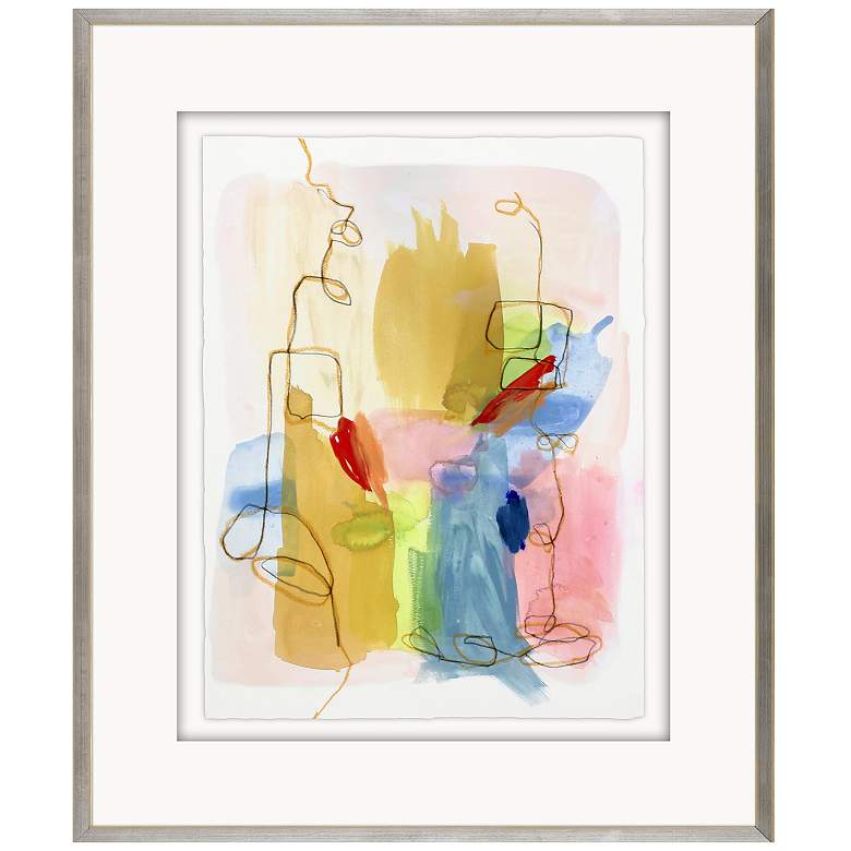 Image 1 Colorways II 31"W x 37"H Framed Art