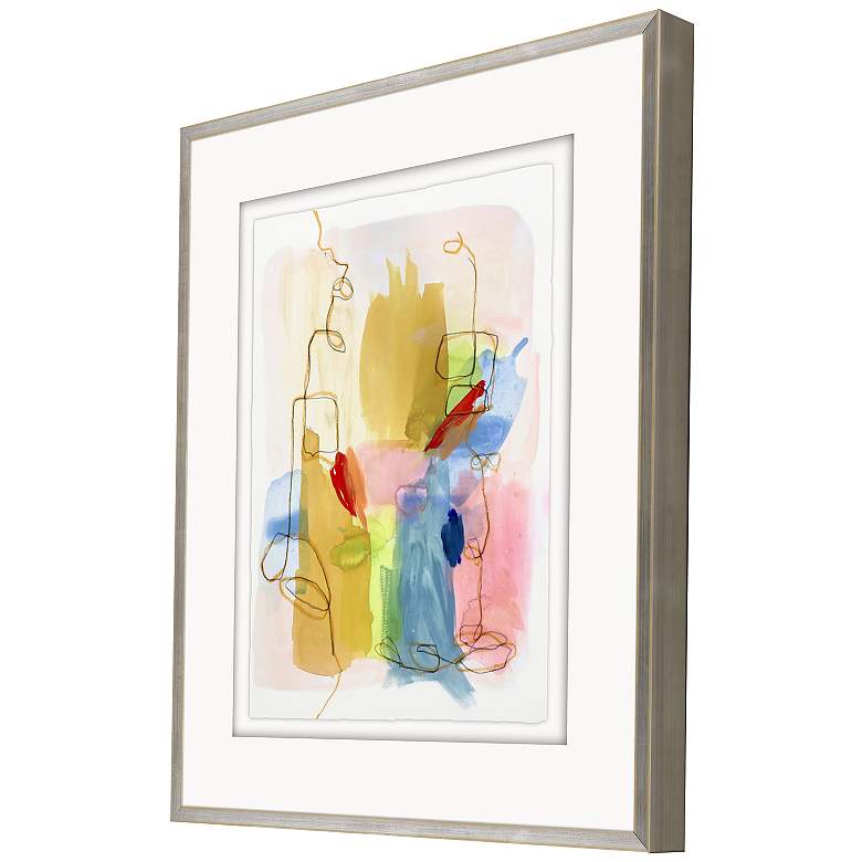 Image 2 Colorways II 31"W x 37"H Framed Art more views