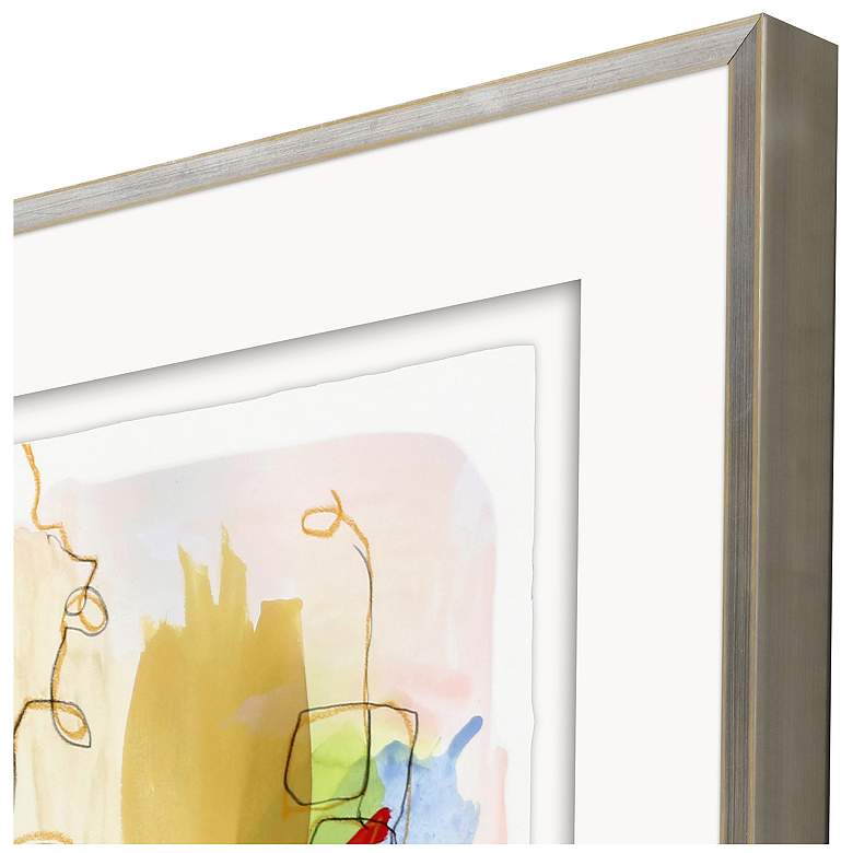 Image 3 Colorways II 31"W x 37"H Framed Art more views