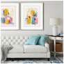 4_Colorways II 31"W x 37"H Framed Art more views