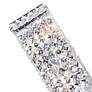 3_Colosseum 14" High Chrome and Crystal Wall Sconce more views