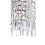 5_Colosseum 14" High Chrome and Crystal Wall Sconce more views