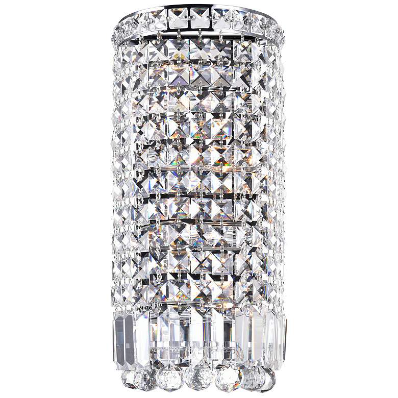 Image 1 Colosseum 16" High Chrome Wall Sconce