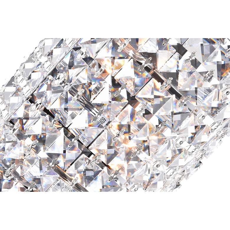 Image 3 Colosseum 16" High Chrome Wall Sconce more views