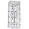 Colosseum 2 Light Bathroom Sconce With Chrome Finish