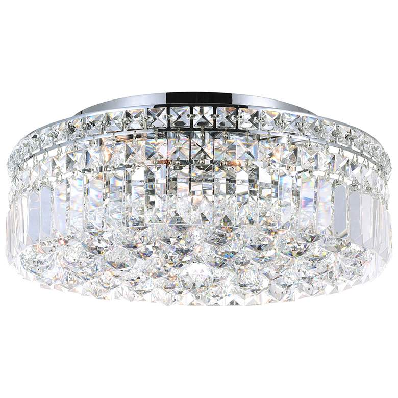 Image 1 Colosseum 5 Light Flush Mount With Chrome Finish