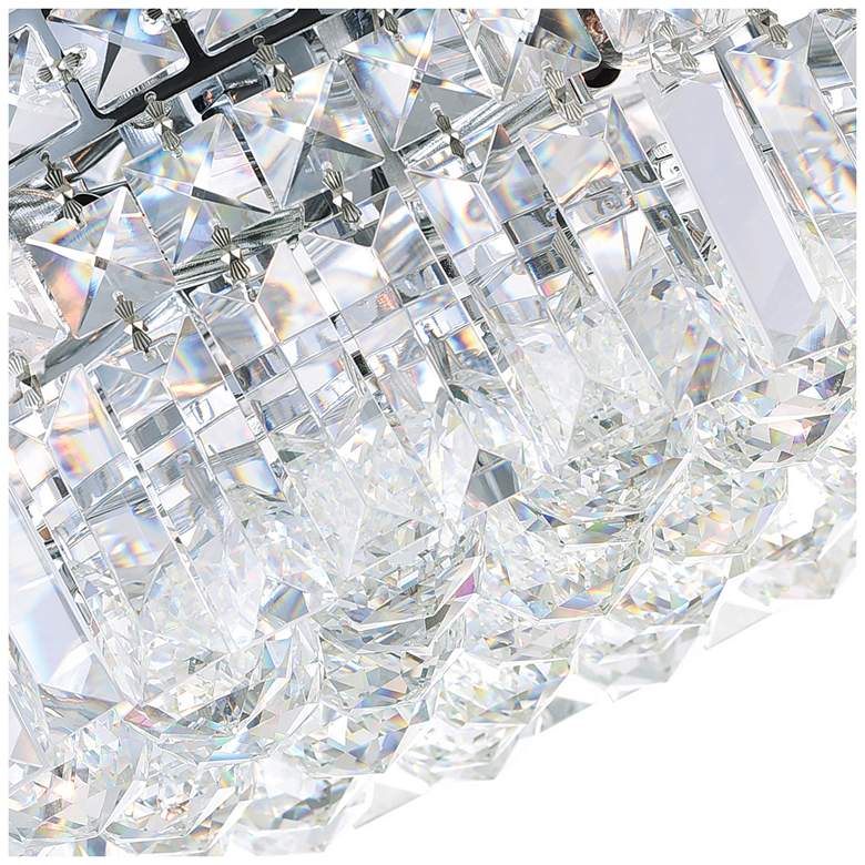 Image 2 Colosseum 5 Light Flush Mount With Chrome Finish more views
