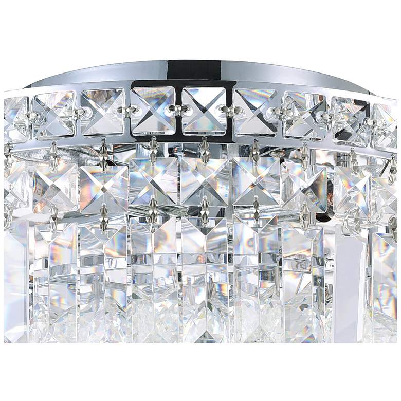 Image 4 Colosseum 5 Light Flush Mount With Chrome Finish more views