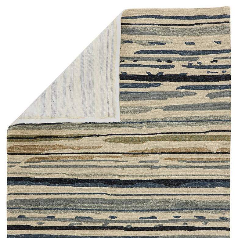Colours Sketchy Lines CO08 5&#39;x7&#39;6&quot; Silver and Blue Area Rug more views